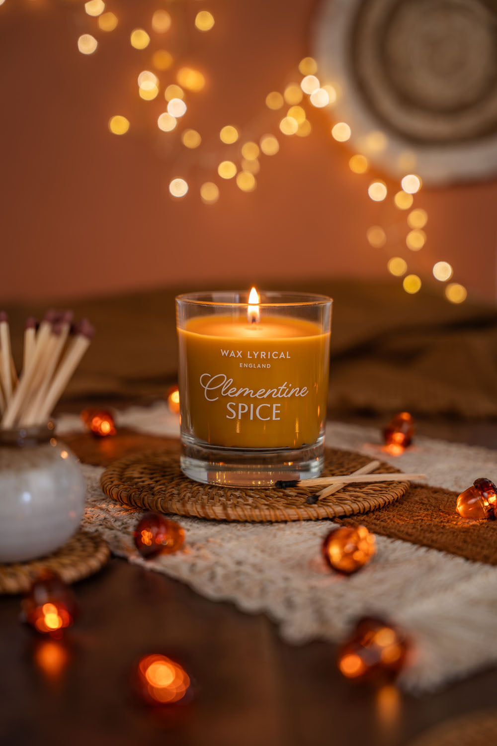 Clementine Spice Medium Candle