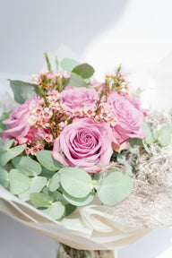 Pink rose bouquet