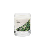 Wax Fill Glass Small Herb Garden