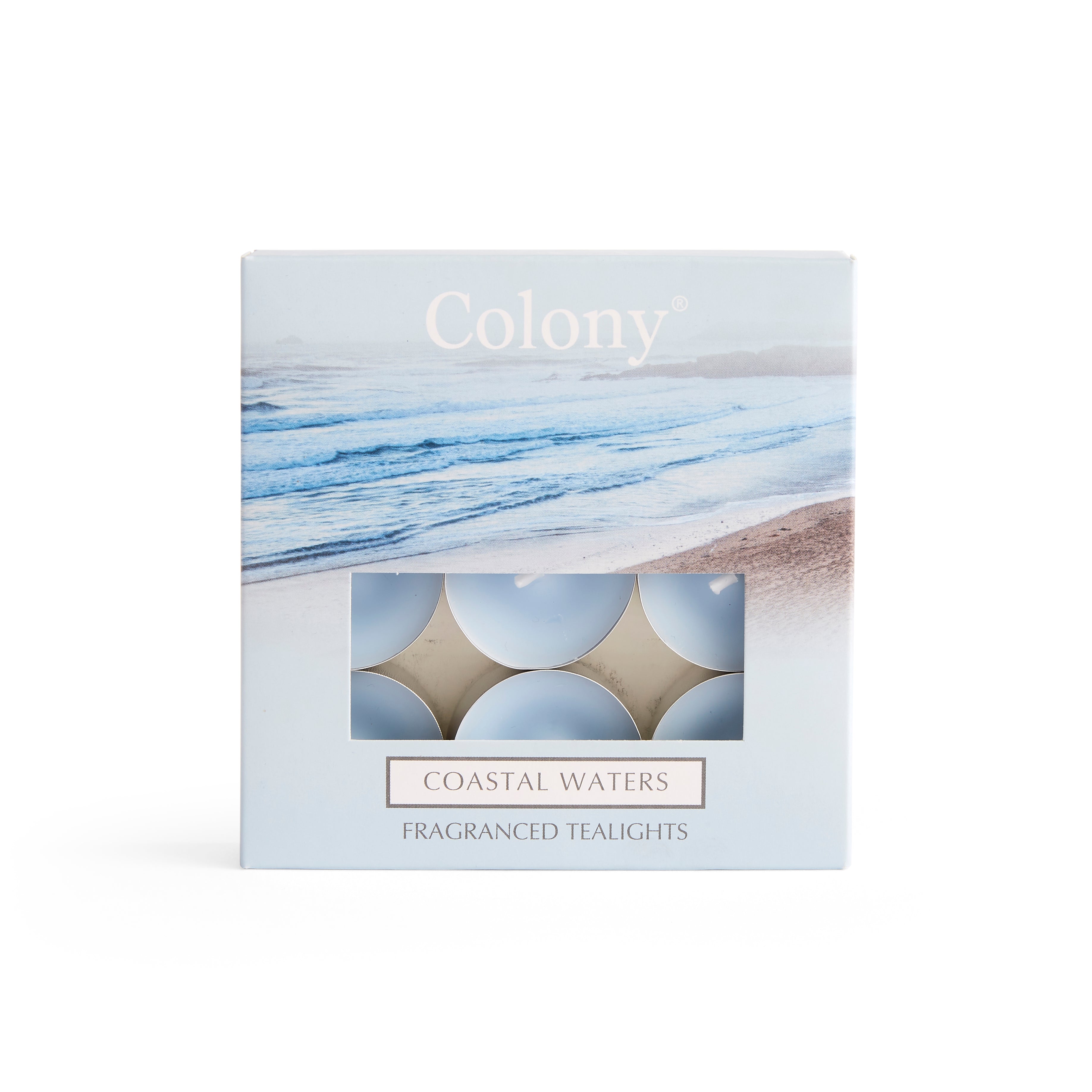 Colony (Pack of 9) Tealights Coastal Waters