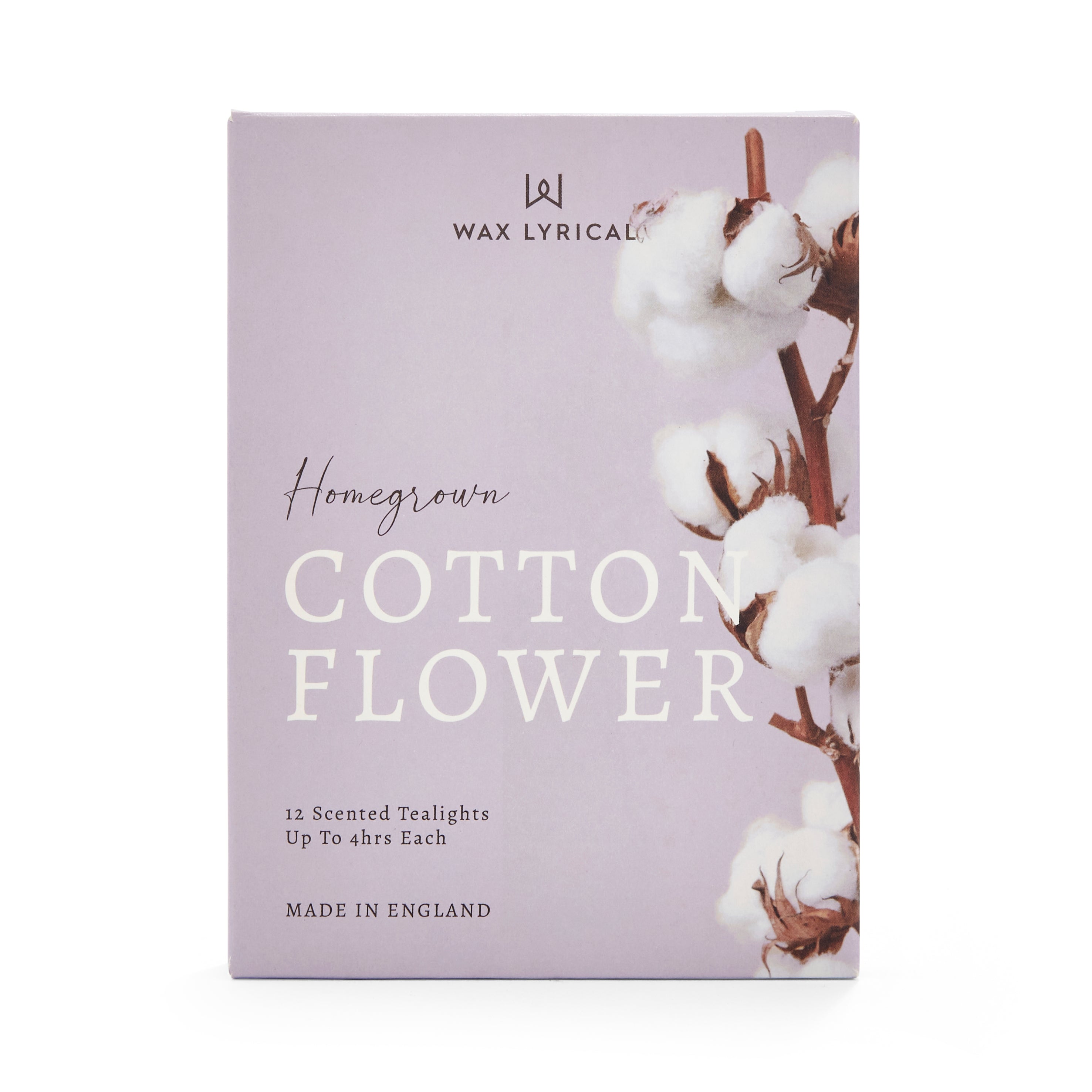 (Pack of 12) Tealights Cotton Flower