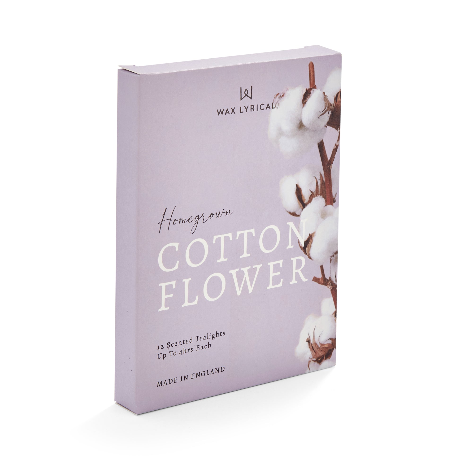 (Pack of 12) Tealights Cotton Flower