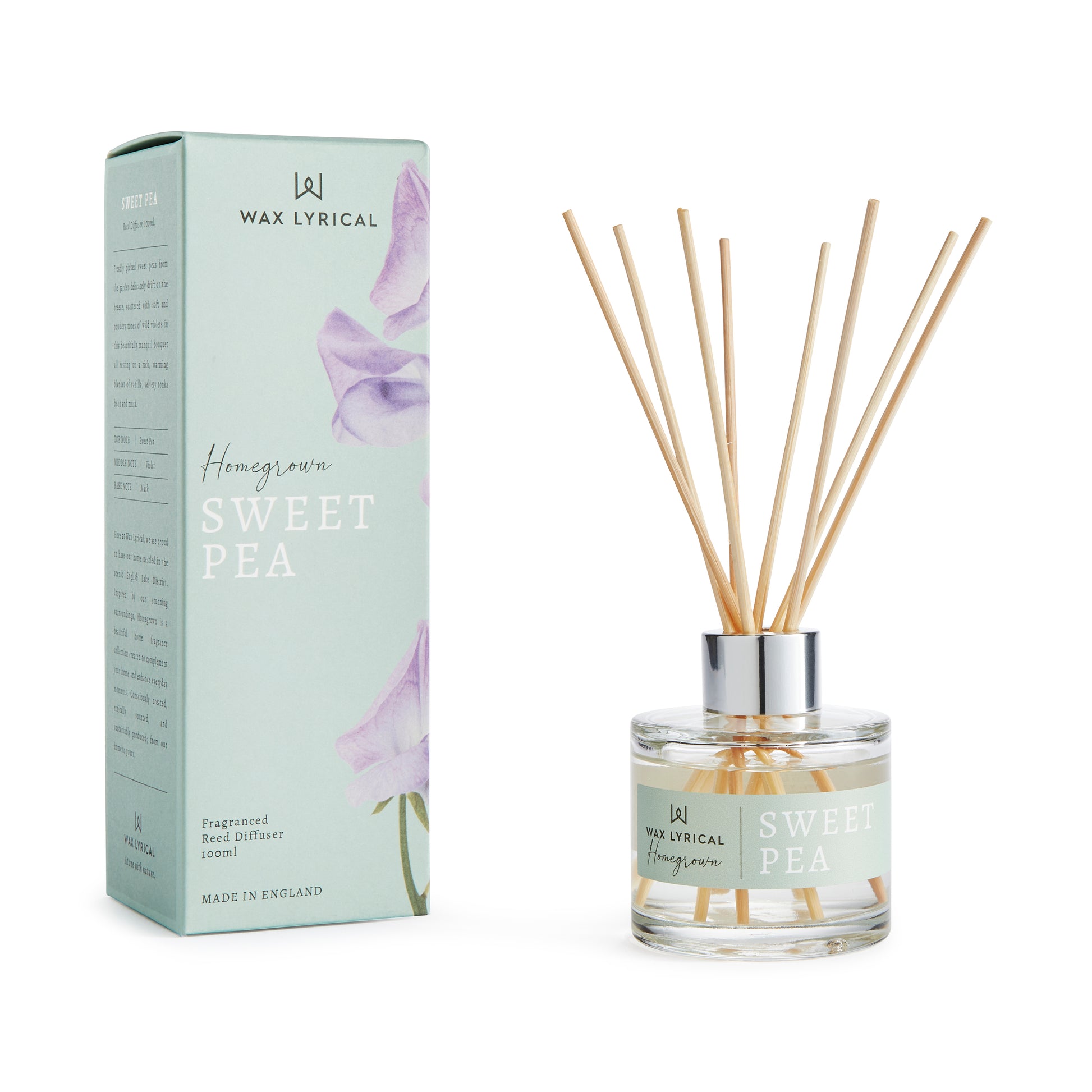 100ml Reed Diffuser Sweet Pea