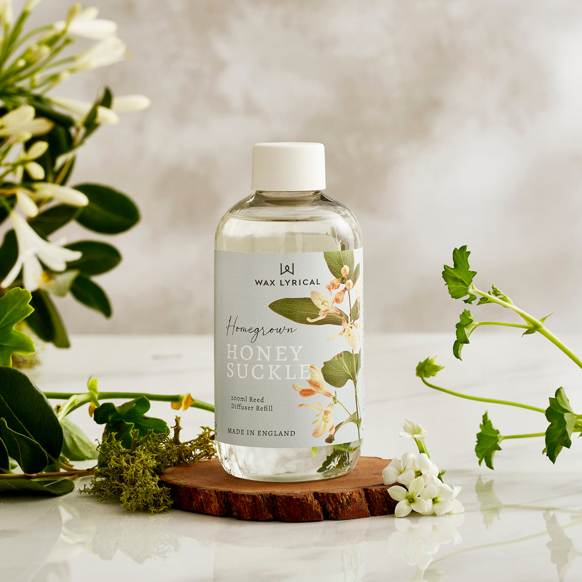 Homegrown Honeysuckle 200ml Reed Diffuser Refill