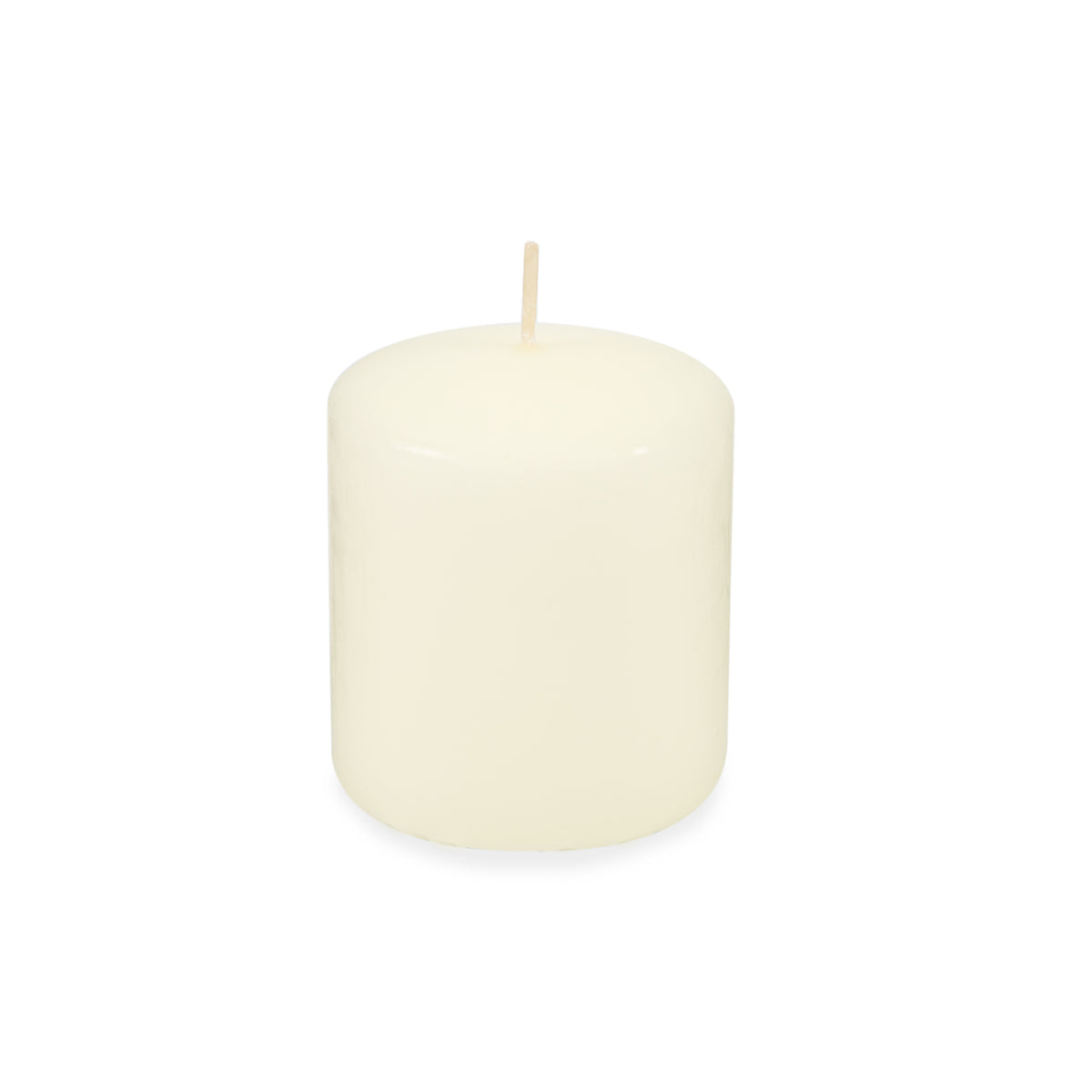 Ivory Unscented Pillar Candle 7 x 8cm