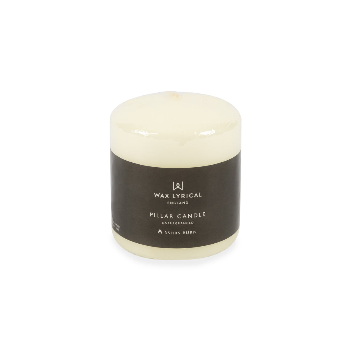 Ivory Unscented Pillar Candle 7 x 8cm