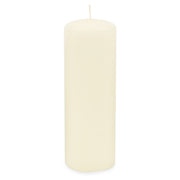 Ivory Unscented Pillar Candle 7 x 20cm