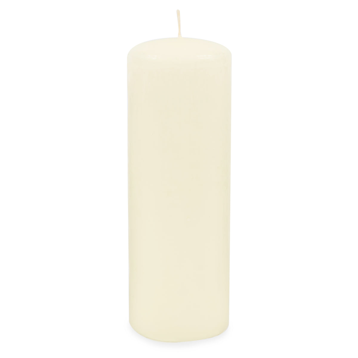 Ivory Unscented Pillar Candle 7 x 20cm