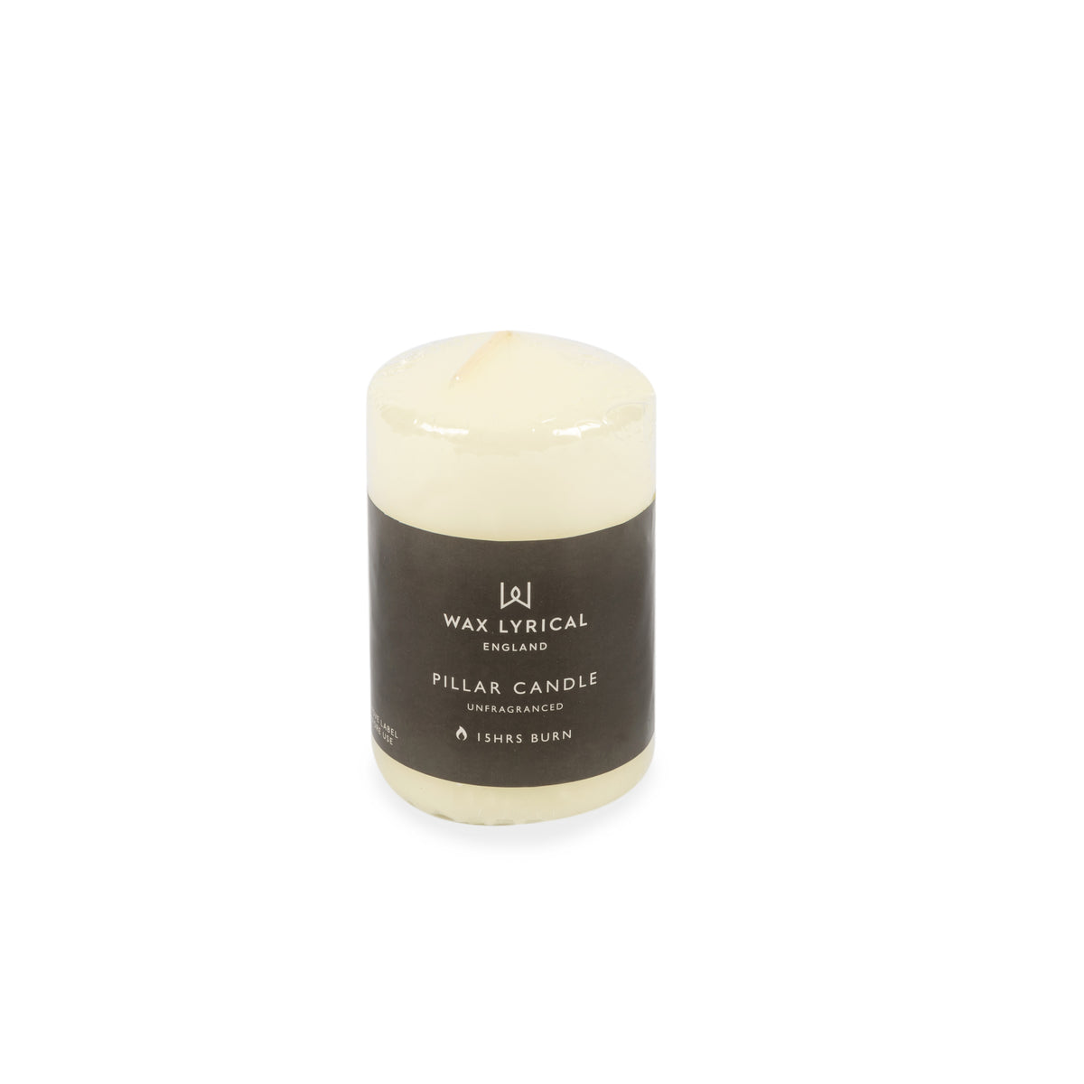 Ivory Unscented Pillar Candle 5 x 8cm