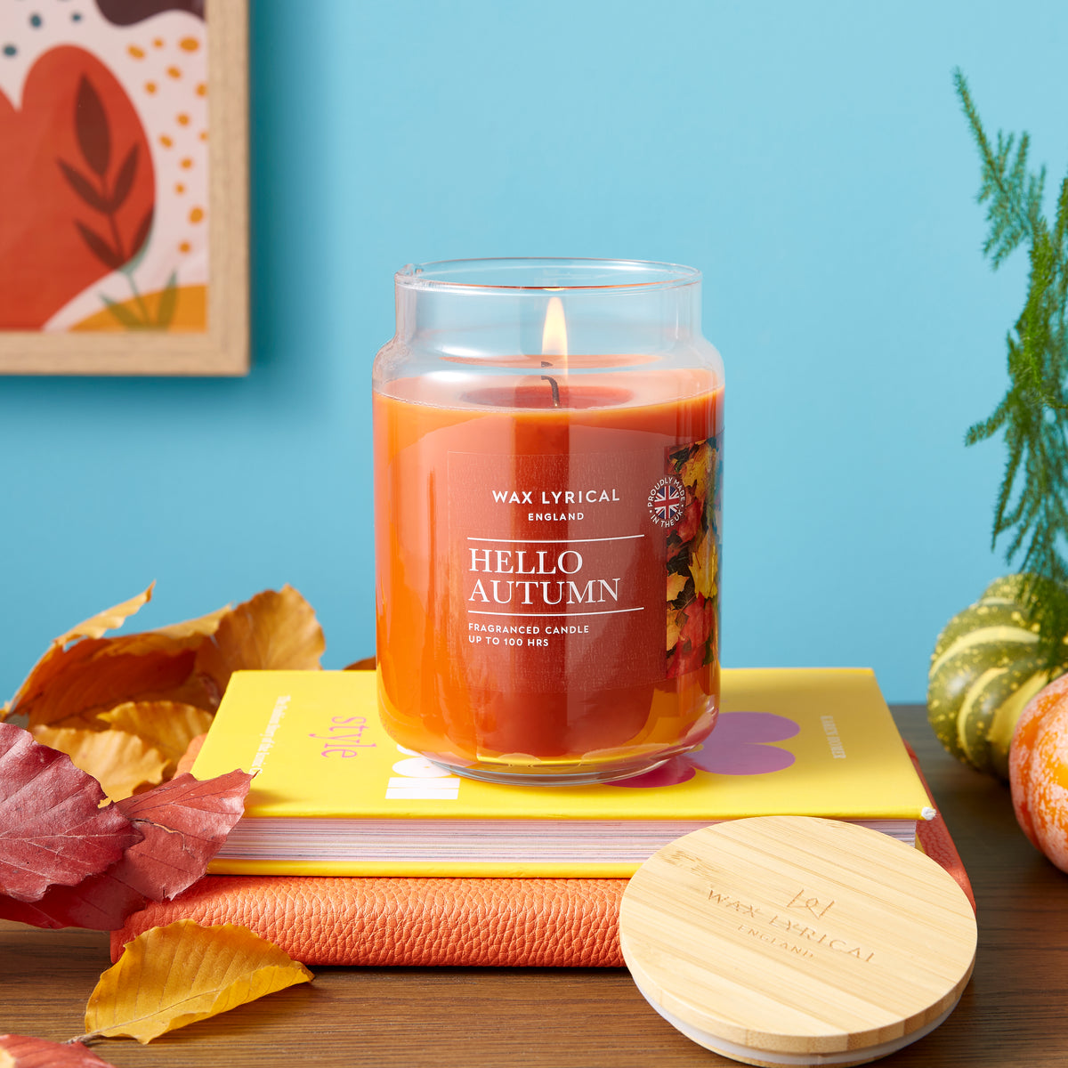 Hello Autumn Large Jar Candle