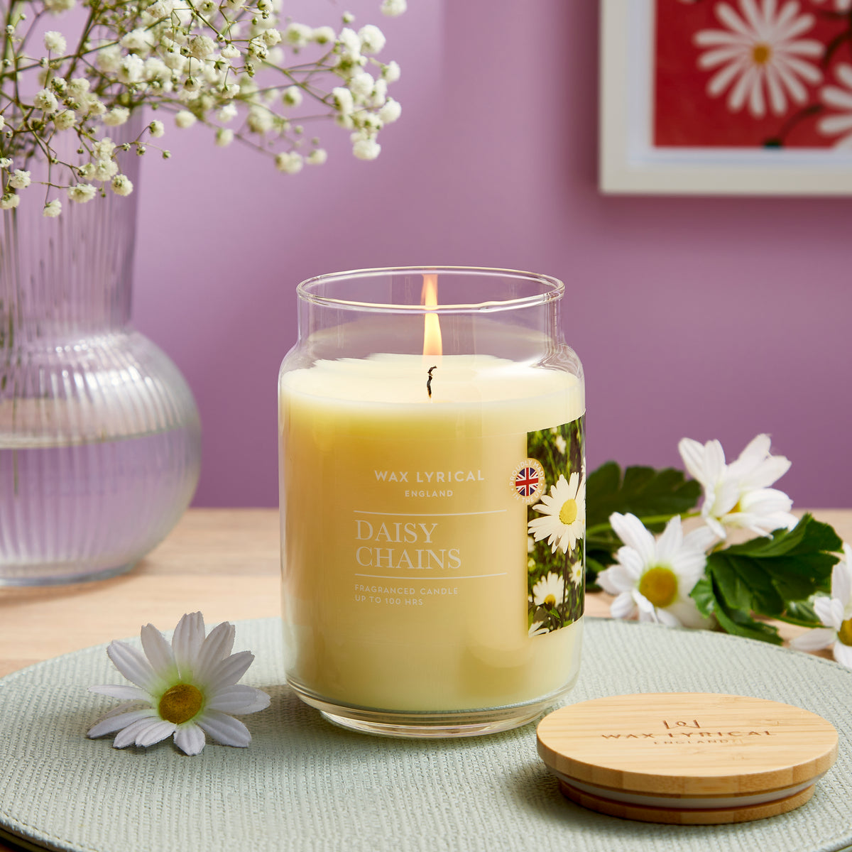 Wax Lyrical Daisy Chains Large Jar Candle