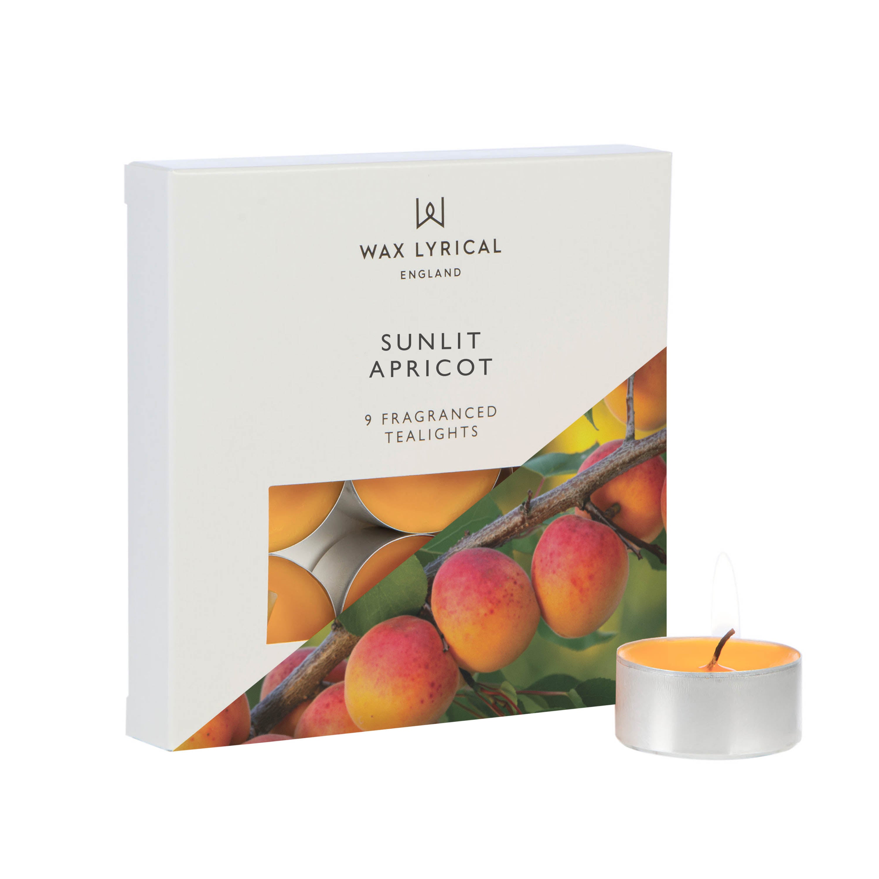 Tealights Sunlit Apricot