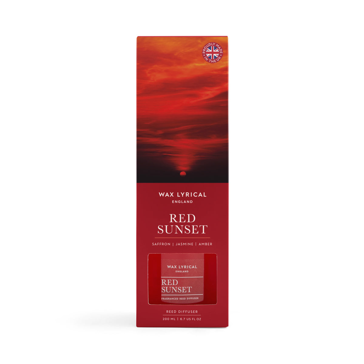 Red Sunset 200ml Reed Diffuser