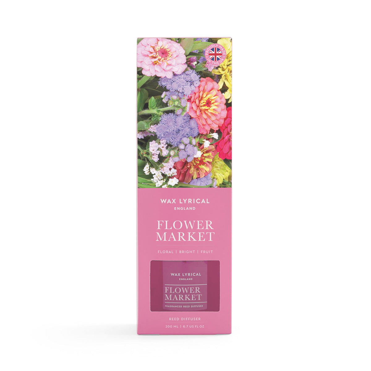 200ml Reed Diffuser Flower Market