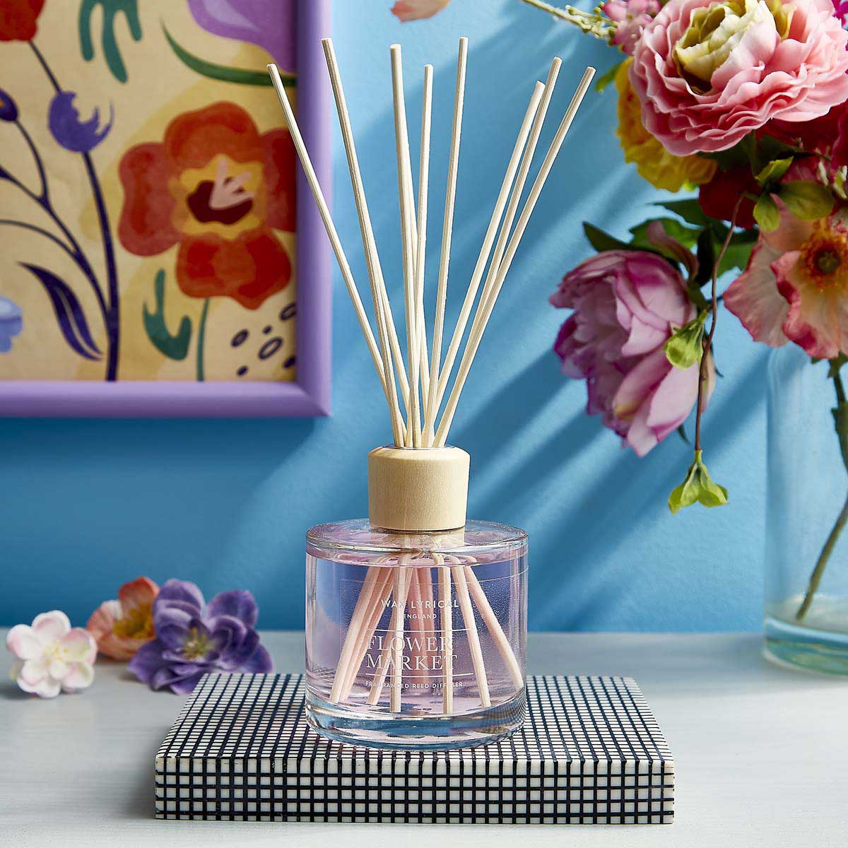 200ml Reed Diffuser Flower Market