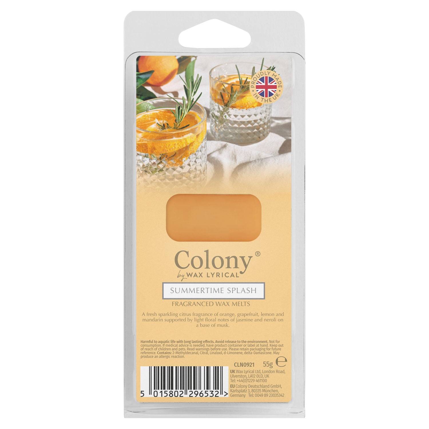 Colony Wax Melt Summertime Splash