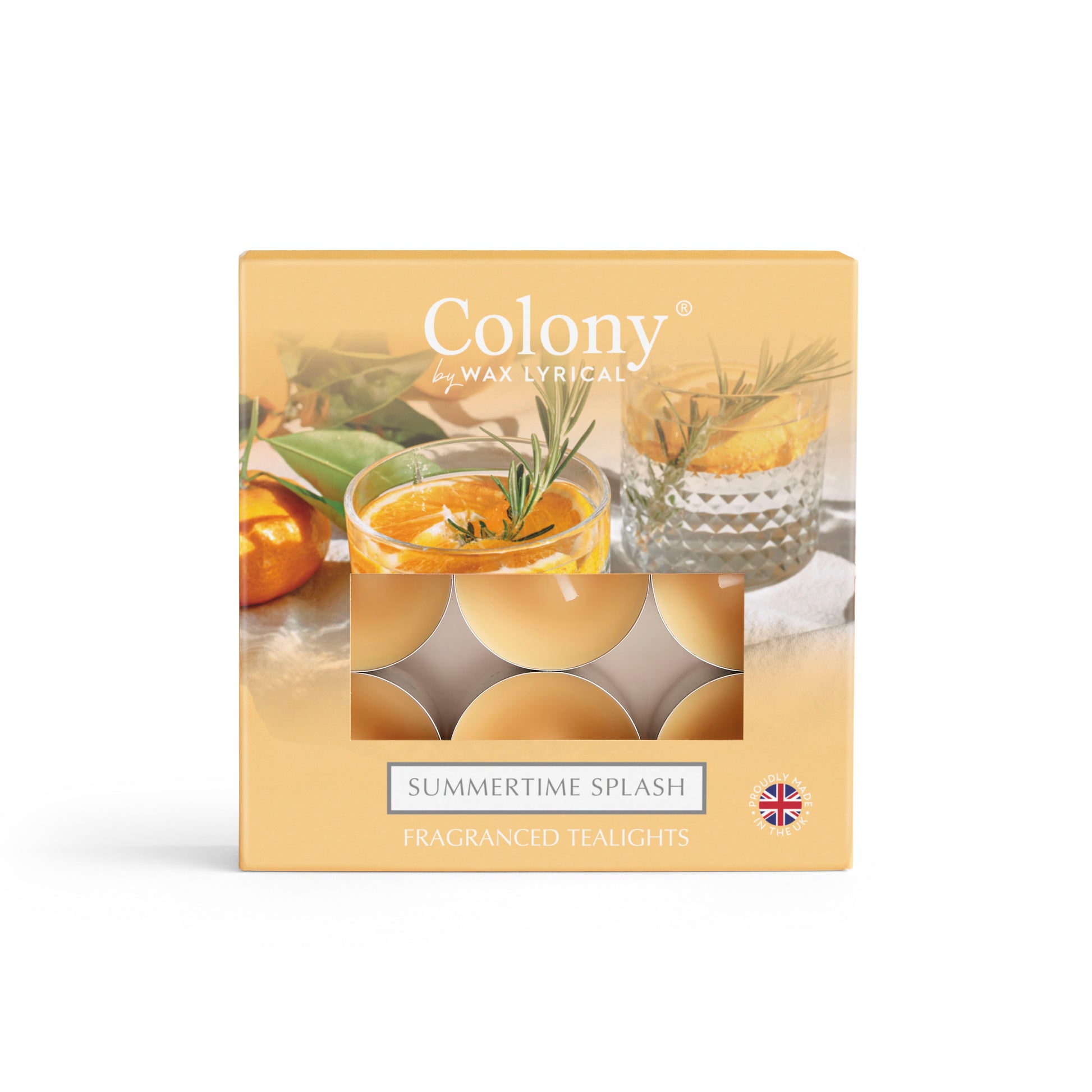 Colony (Pack of 9) Tealights Summertime Splash