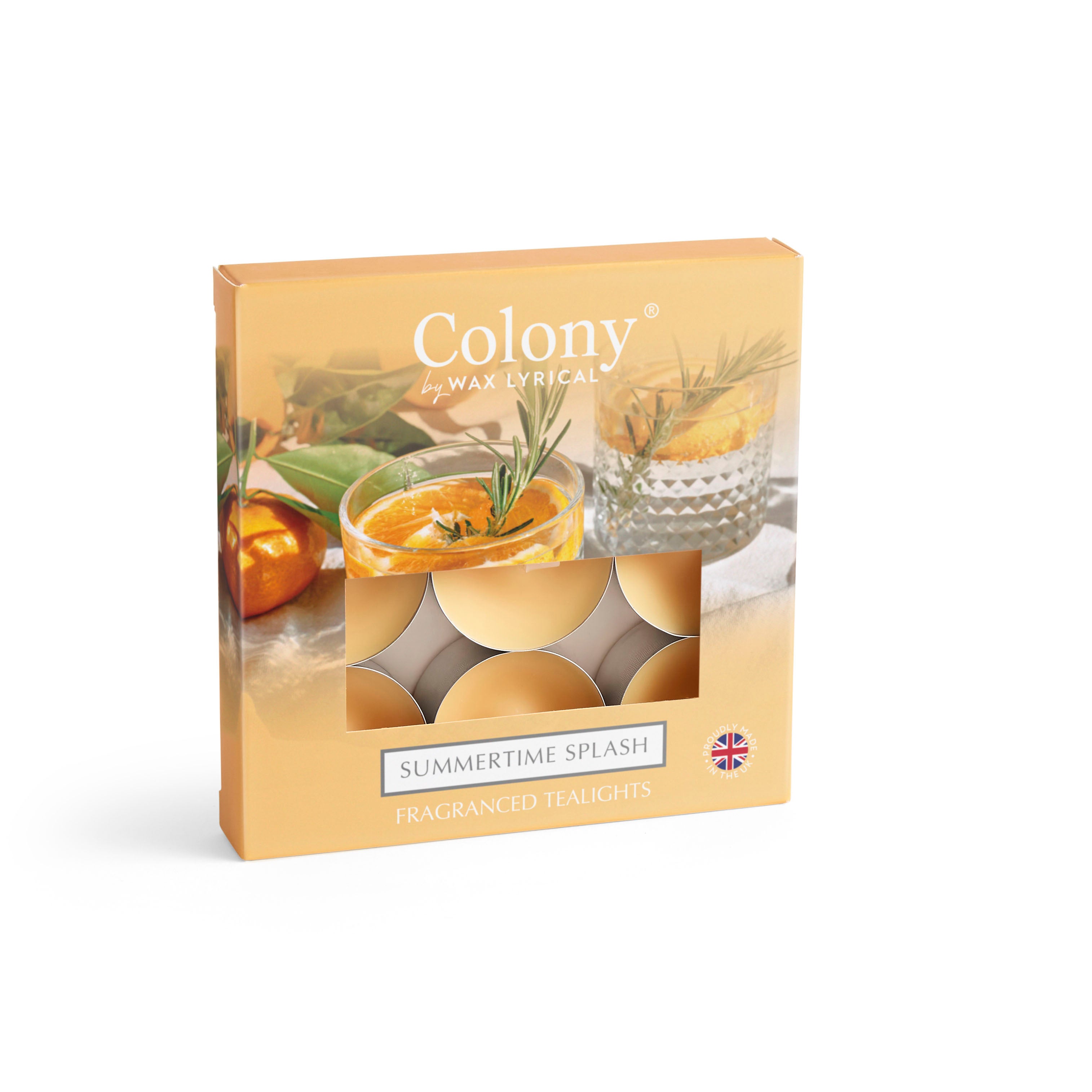 Colony (Pack of 9) Tealights Summertime Splash