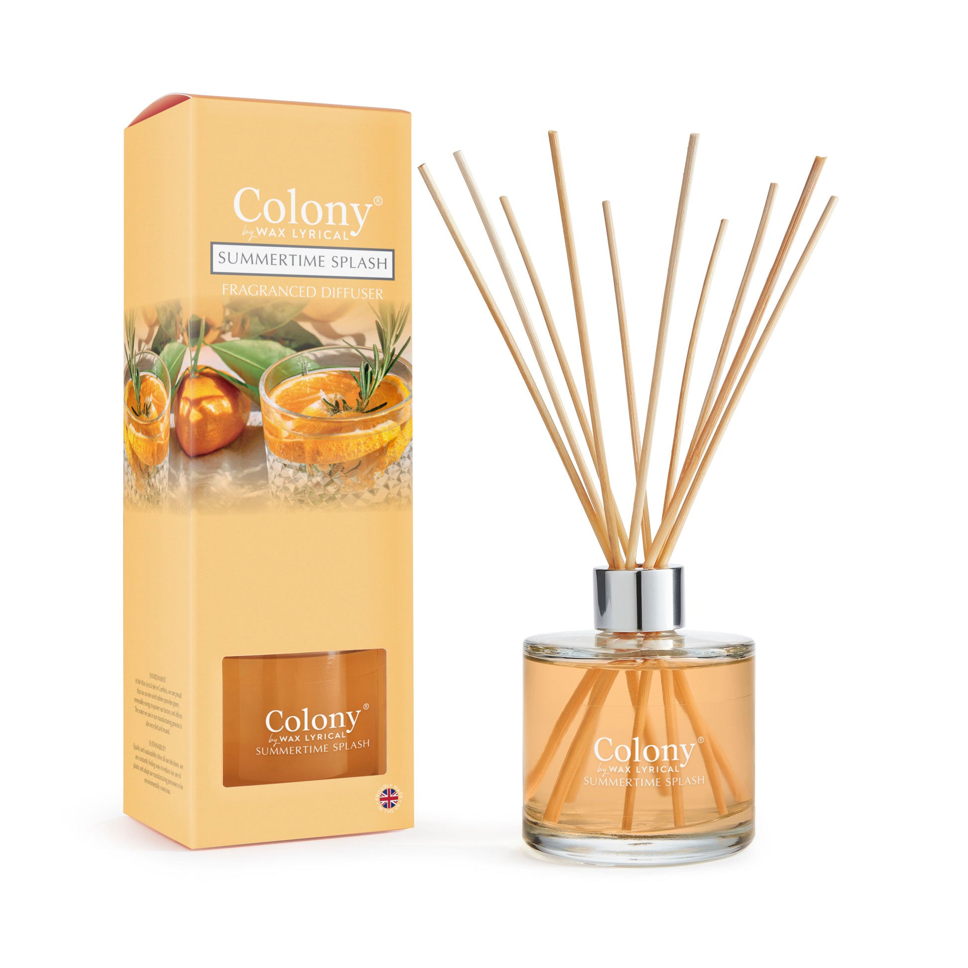 Colony 200ml Reed Diffuser Summertime Splash