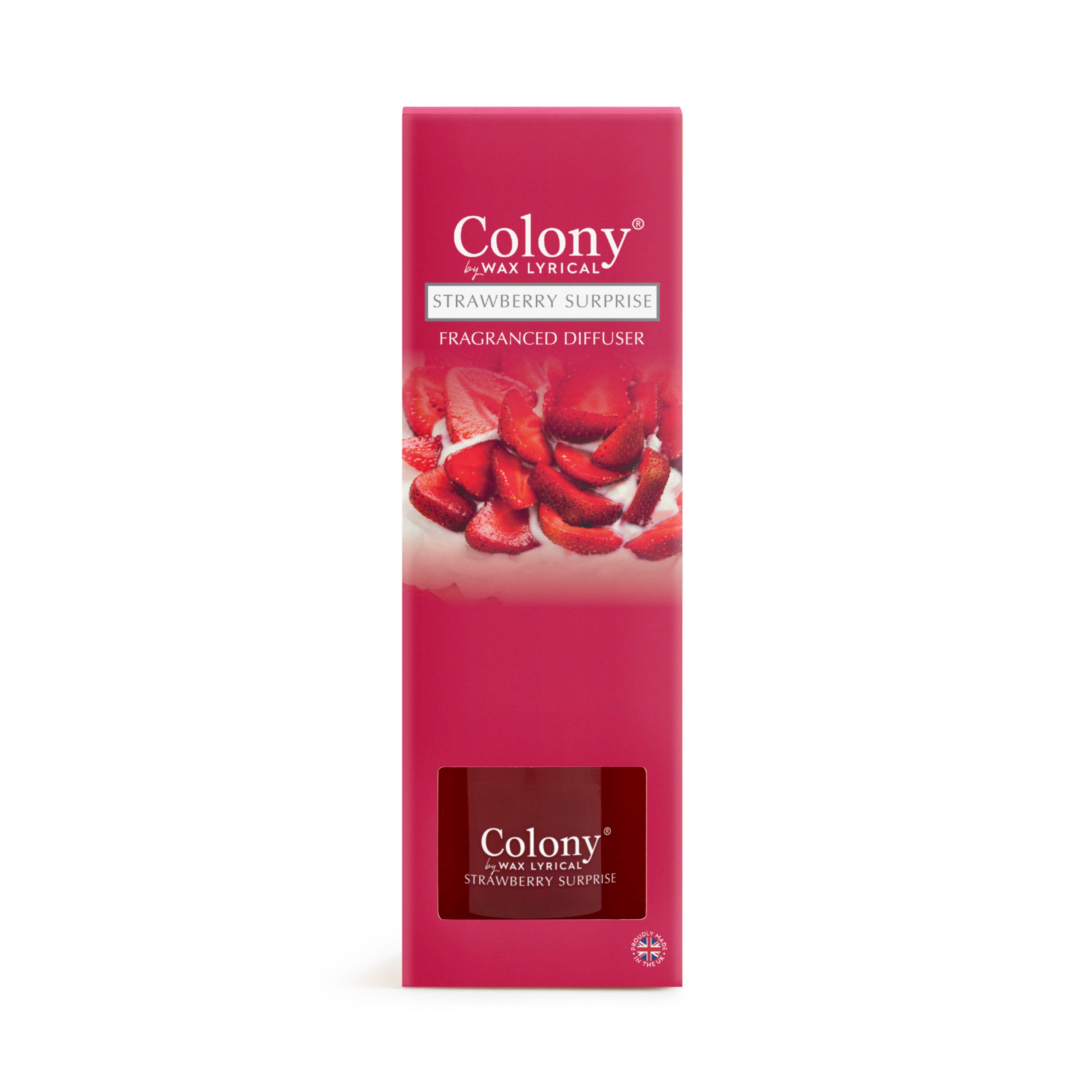 Colony 200ml Reed Diffuser Strawberry Surprise