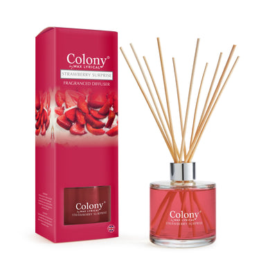 Colony 200ml Reed Diffuser Strawberry Surprise