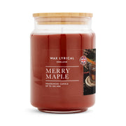 Merry Maple Large Jar Candle