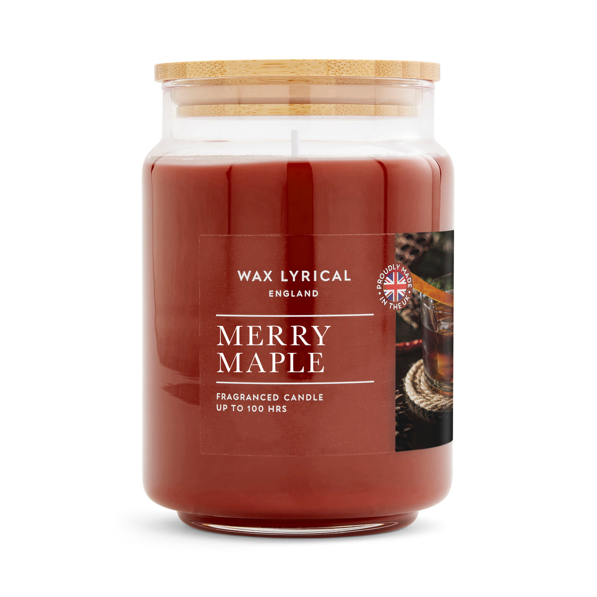 Merry Maple Large Jar Candle