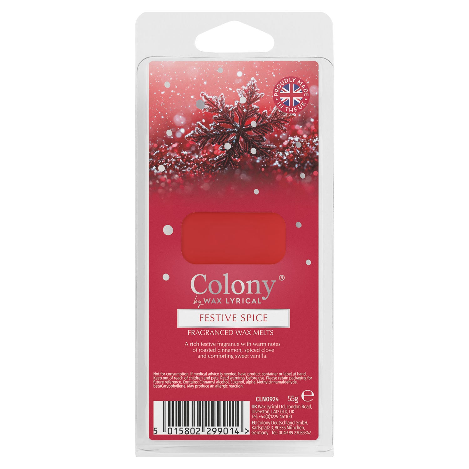 Colony Wax Melt Festive Spice