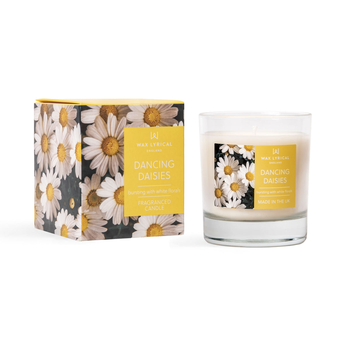 Dancing Daisies Medium Candle