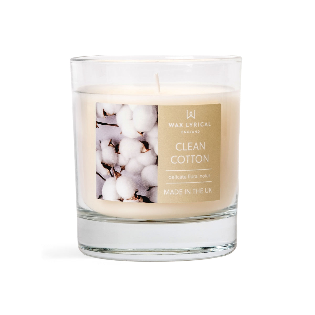 Clean Cotton Medium Candle