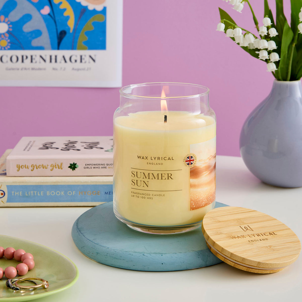 Wax Lyrical Summer Sun Large Jar Candle