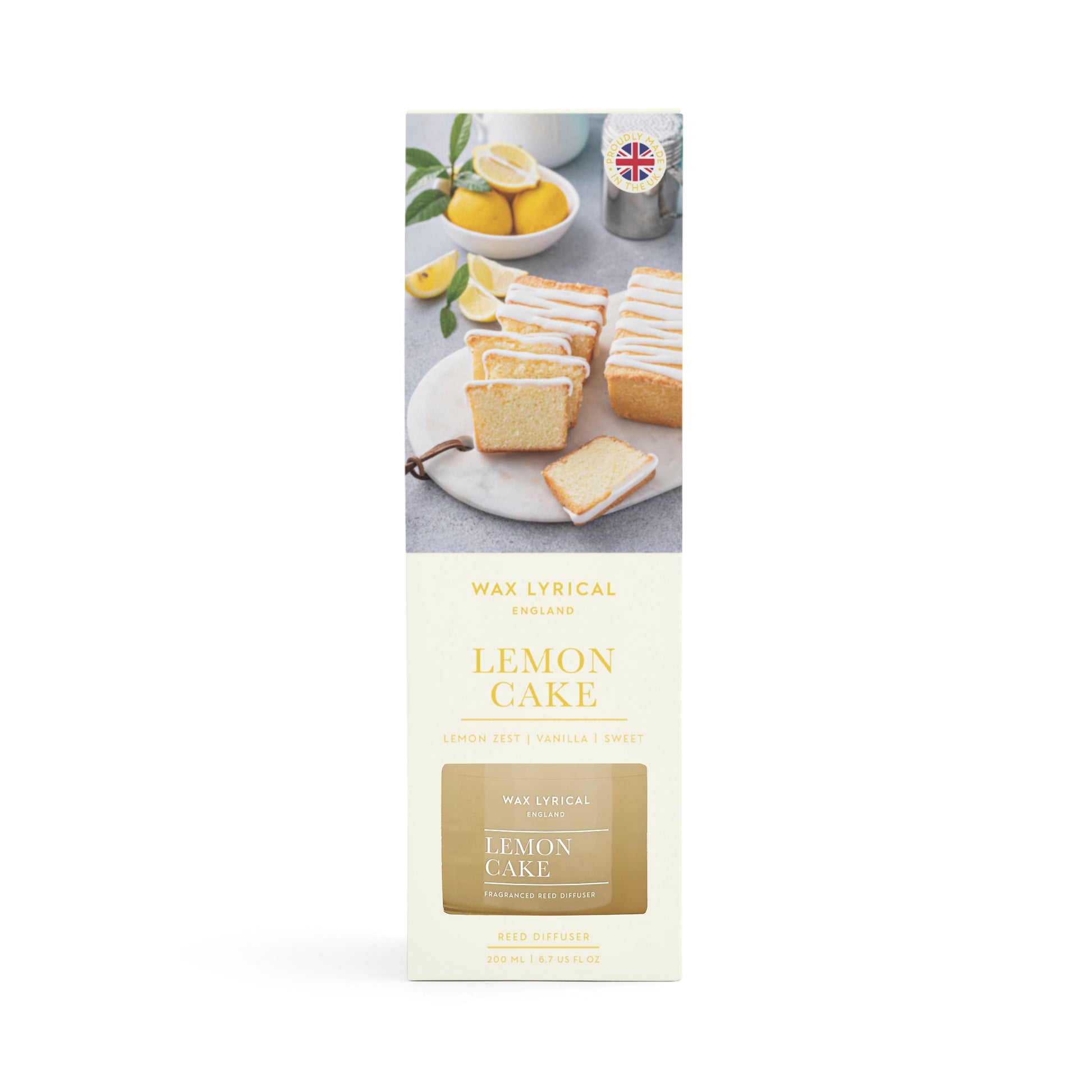 200ml Reed Diffuser Lemon Cake