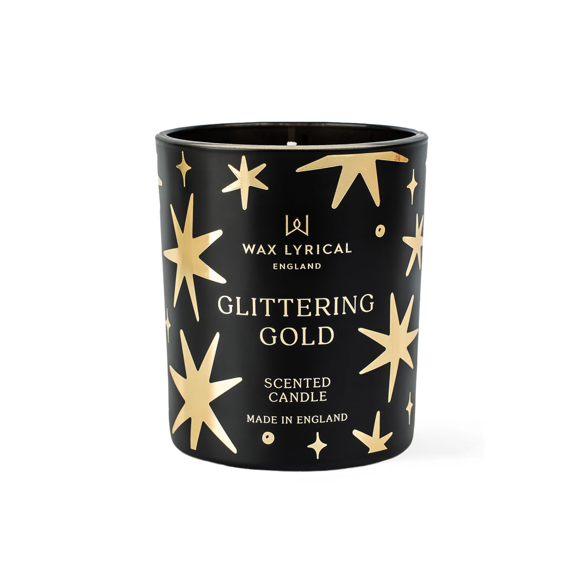 Glittering Gold Medium Candle