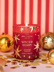 Winter Berry Medium Candle