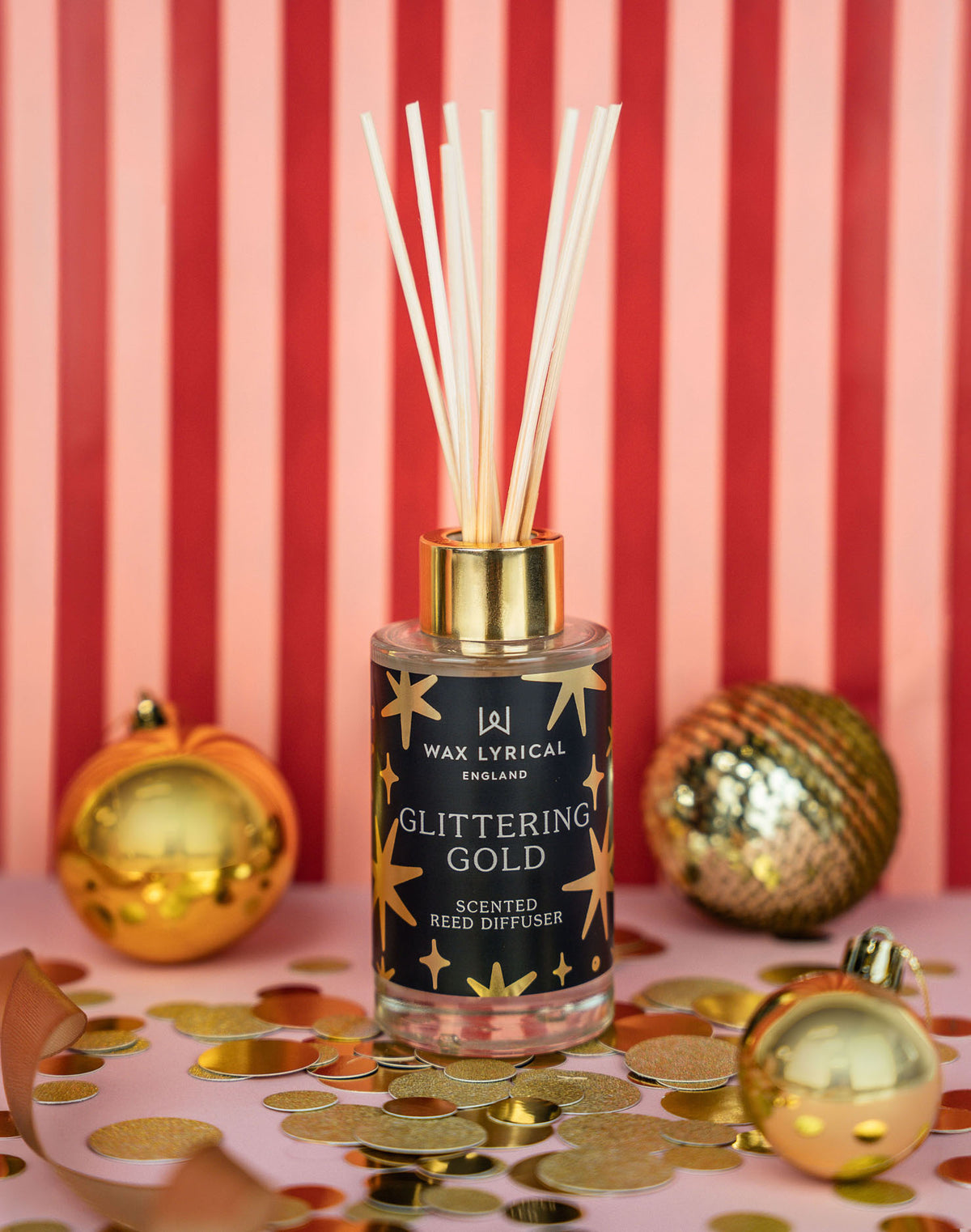 Glittering Gold 100ml Reed Diffuser