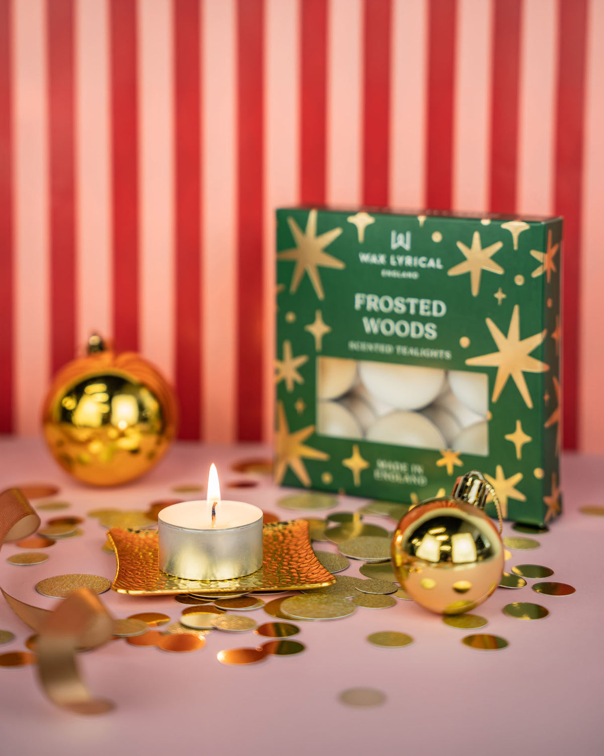 Frosted Woods Tealights (9 Pack)