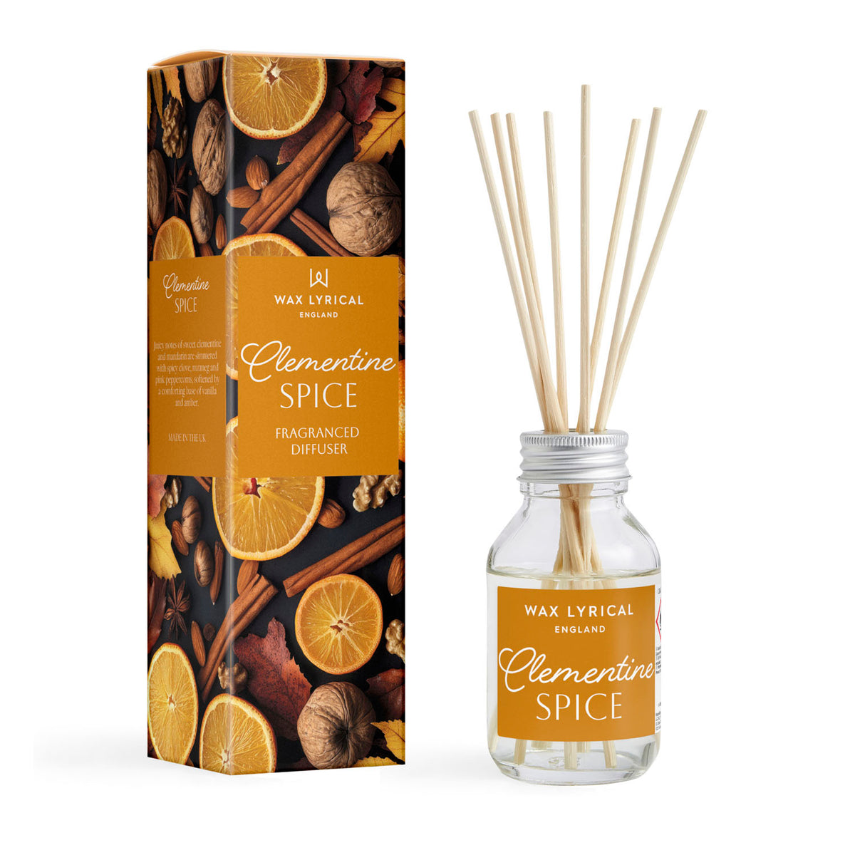Clementine Spice 100ml Reed Diffuser