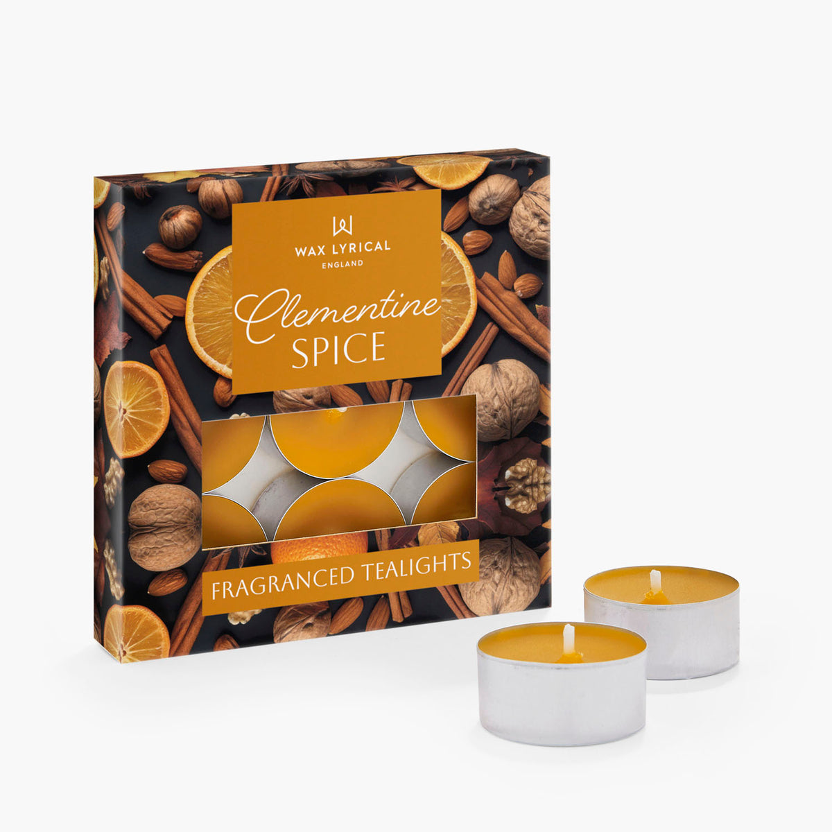 Clementine Spice Tealights (9 Pack)