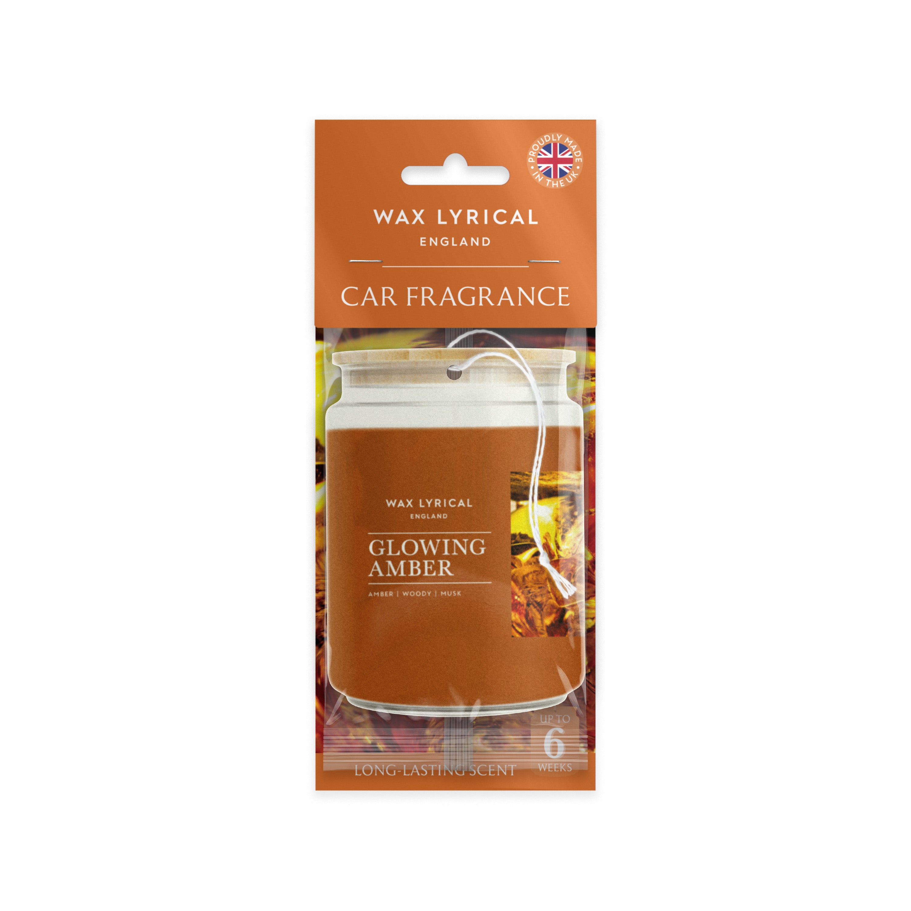Car Freshener Glowing Amber
