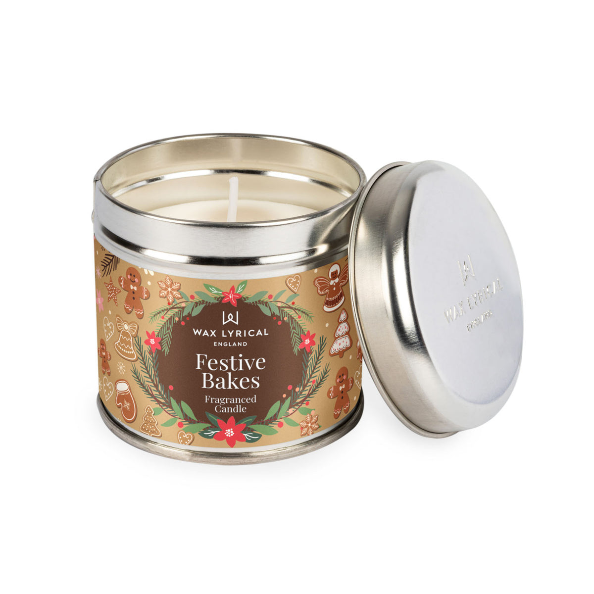 Festive Bakes Tin Candle