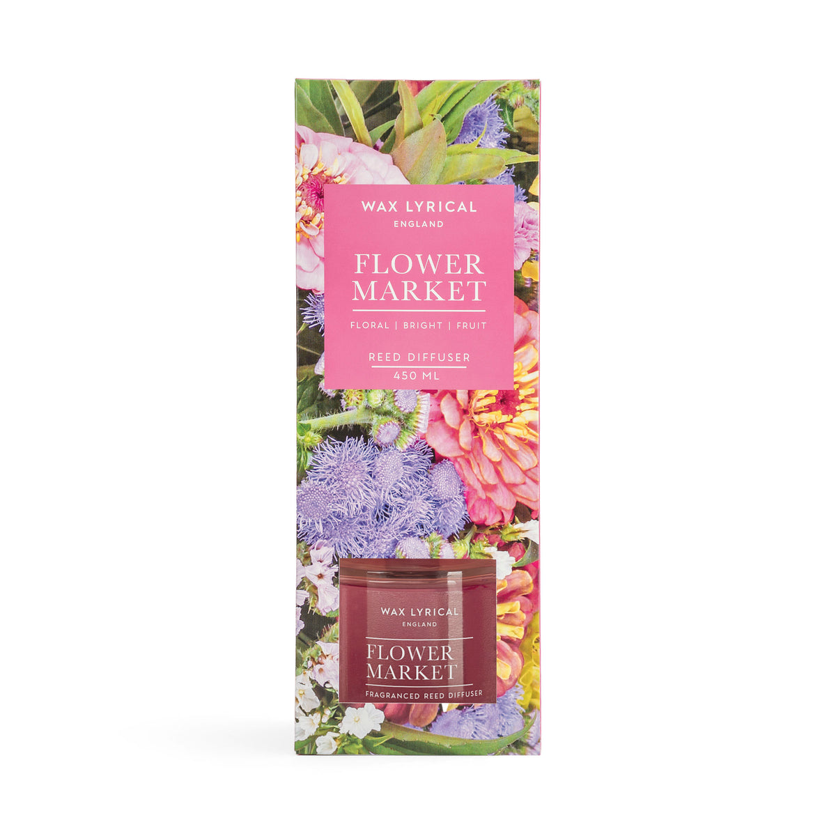 450ml Reed Diffuser Flower Market