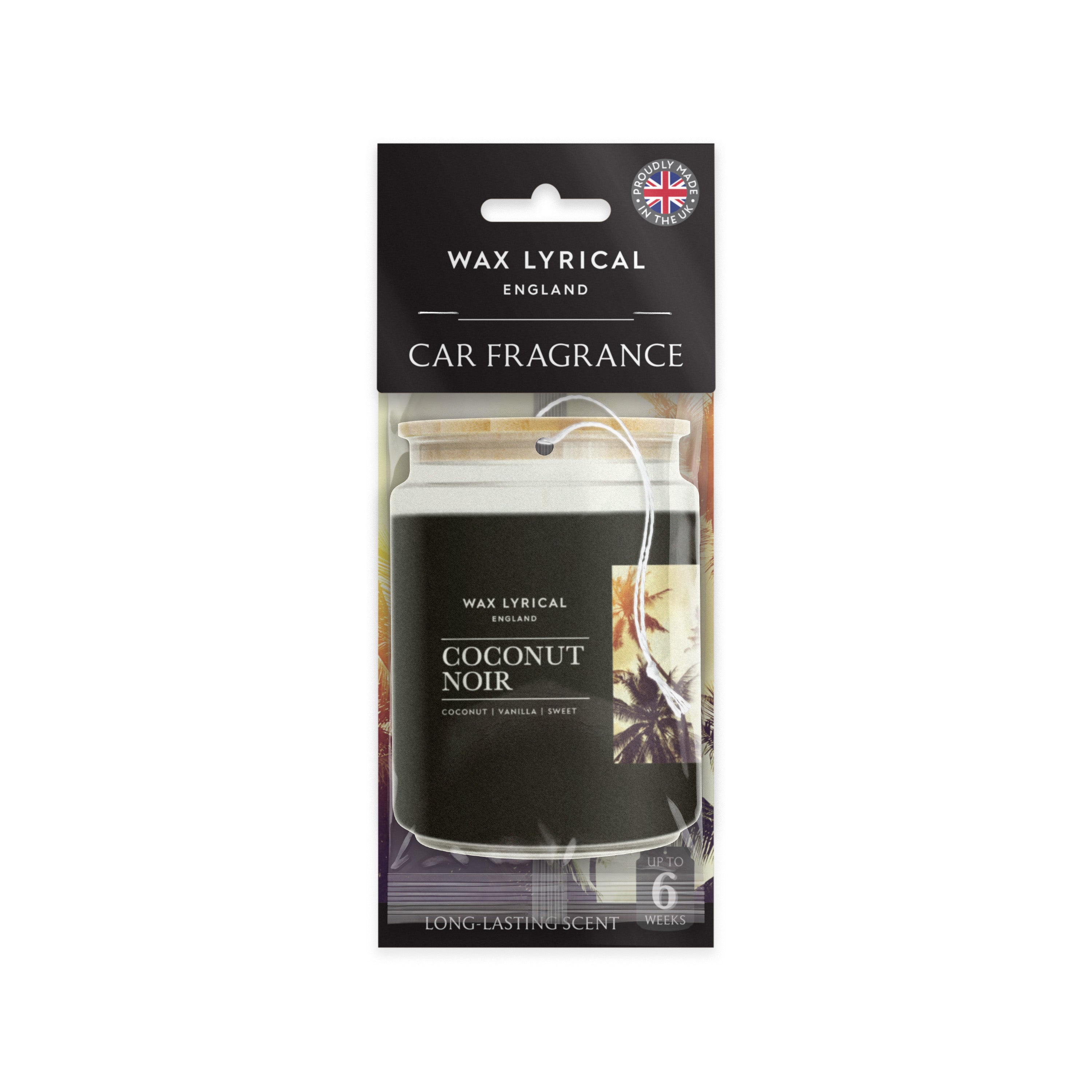 Car Freshener Coconut Noir