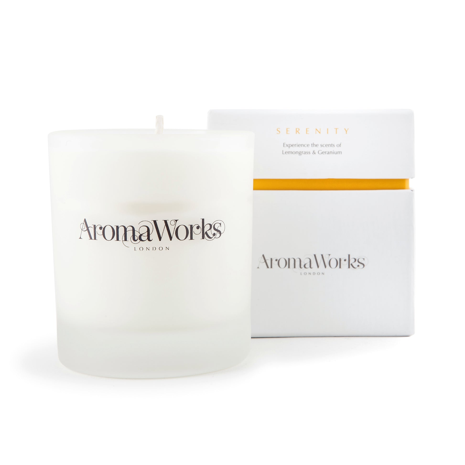AromaWorks Signature Wax Fill Glass Serenity