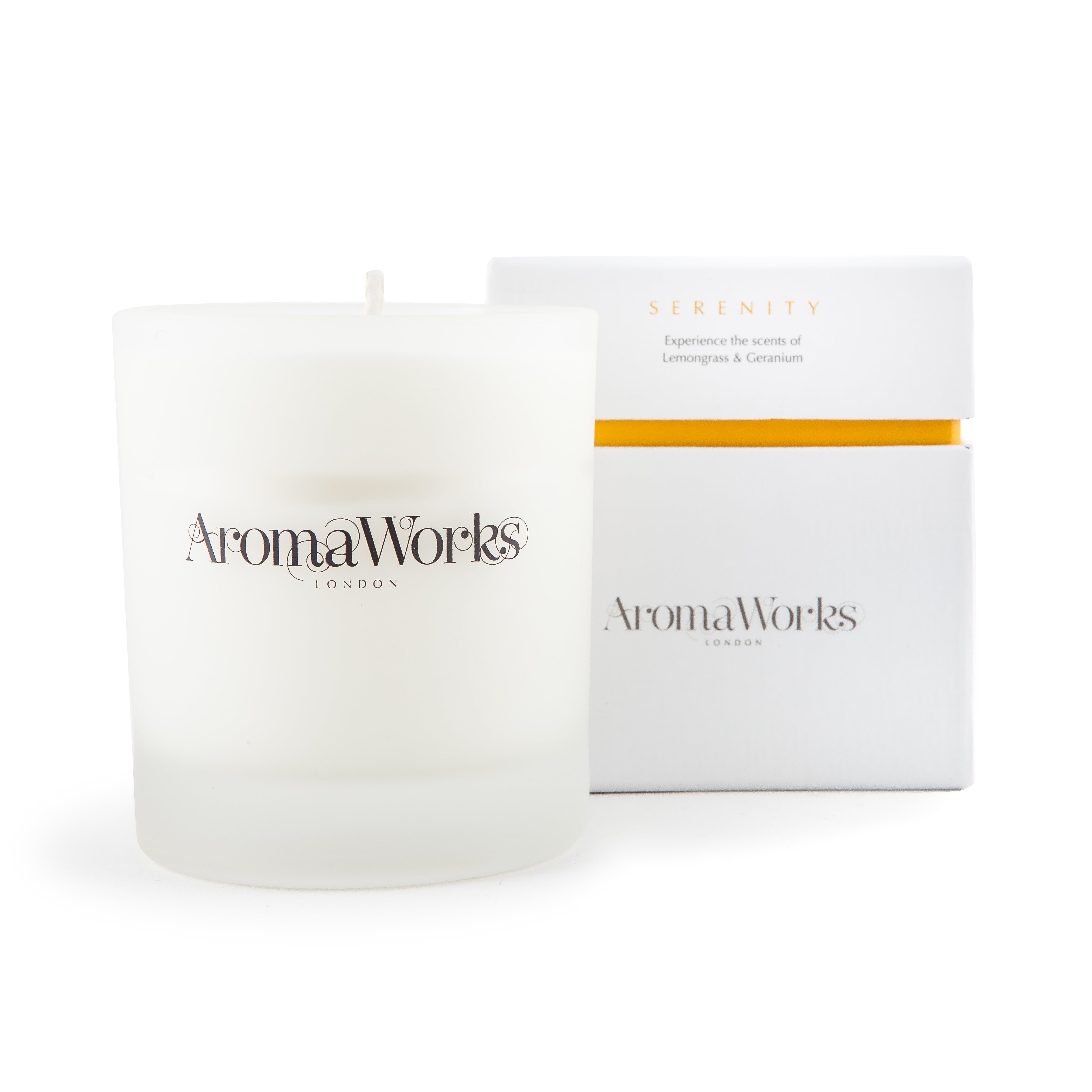 AromaWorks Signature Wax Fill Glass Serenity