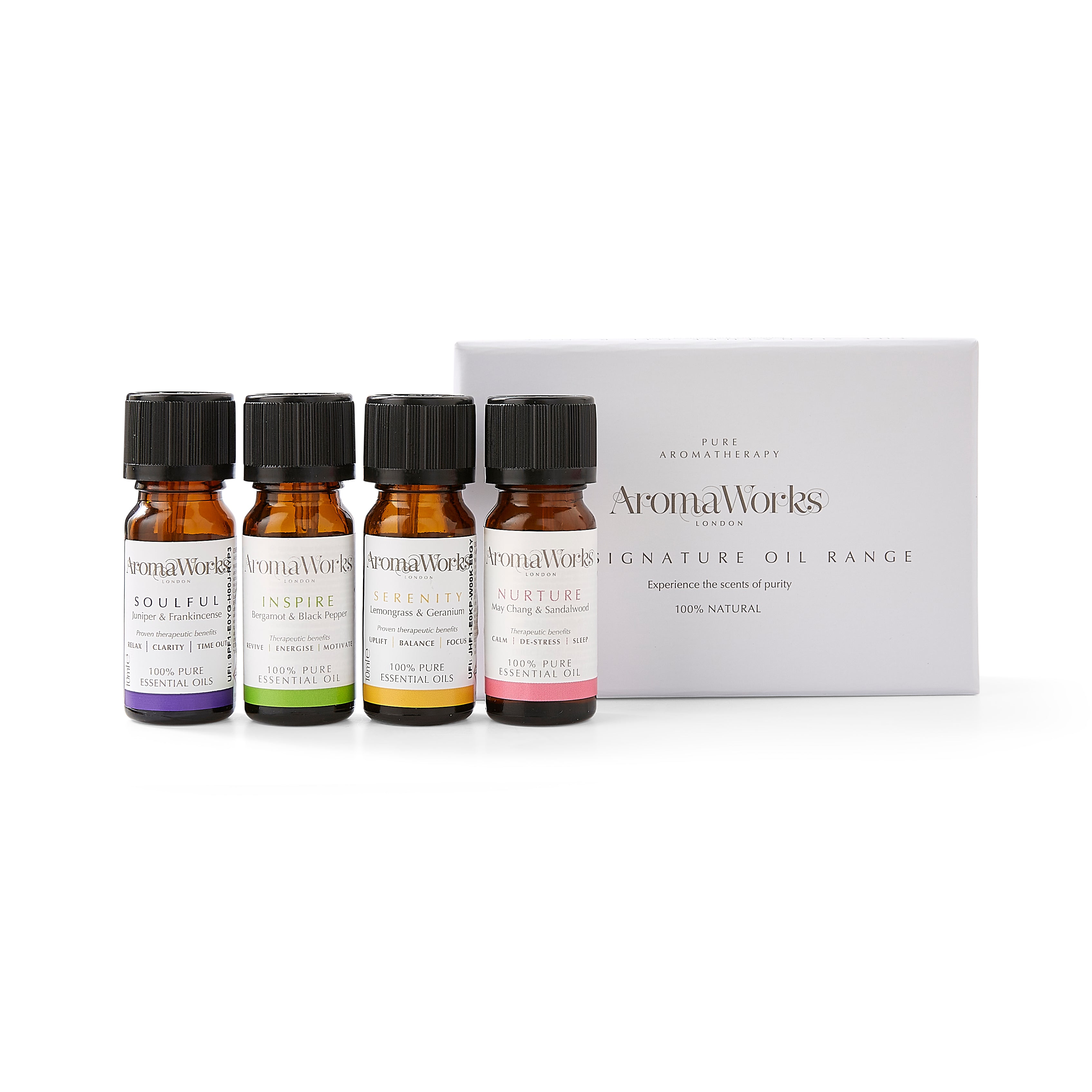 AromaWorks Signature Oils 4x10ml S/N/S/I