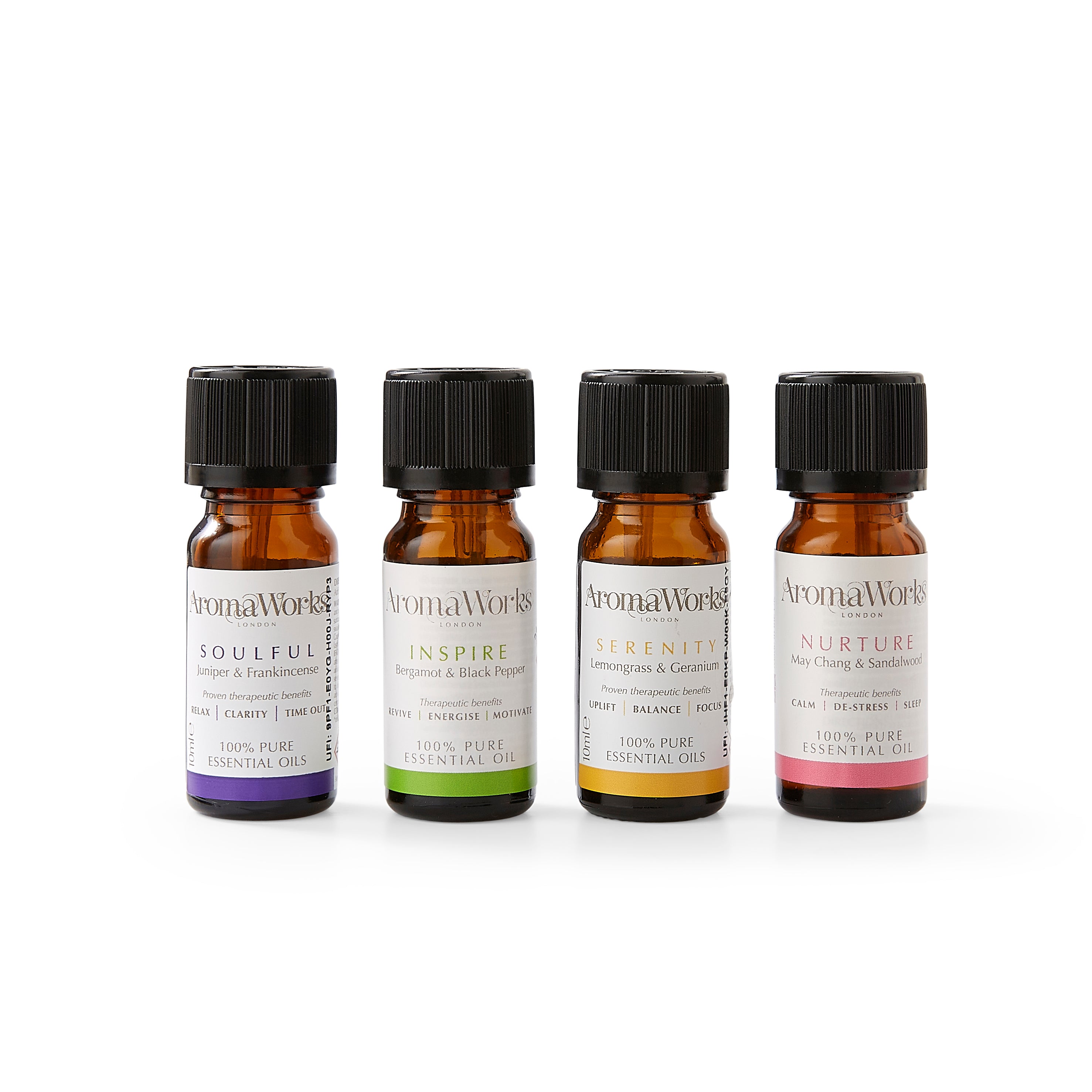 AromaWorks Signature Oils 4x10ml S/N/S/I