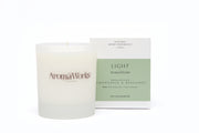 AromaWorks Light Lemongrass & Bergamot Glass Candle
