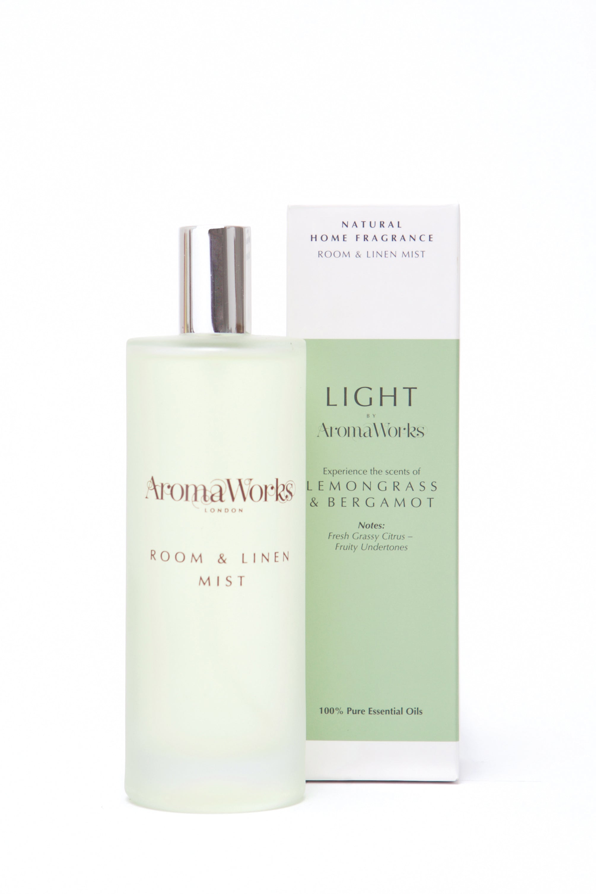 AromaWorks Light Room Mist Lemongrass & Bergamot