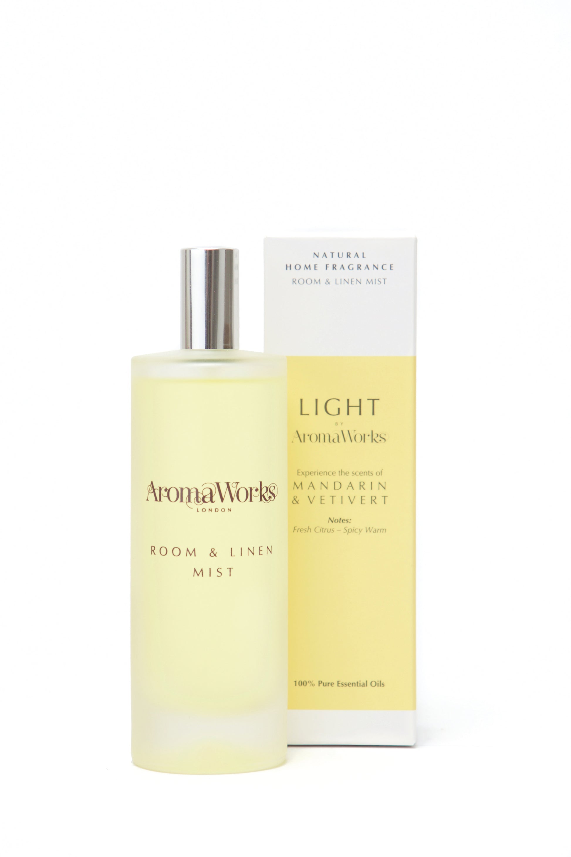 AromaWorks Light Room Mist Mandarin & Vertivert
