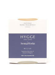AromaWorks Hygge Wax Fill Glass Relax